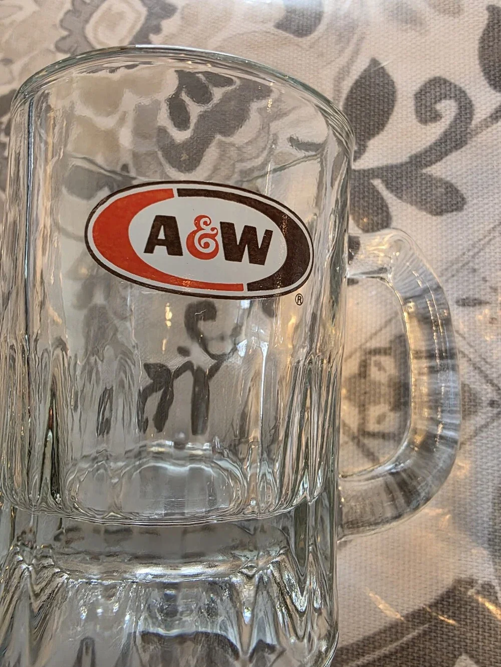 A&W Root Beer Vintage Mini Glass Mugs Set of 2.3/8 - 3.25